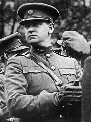Portrait of Michael Collins, commander-in-chief of the Free State army