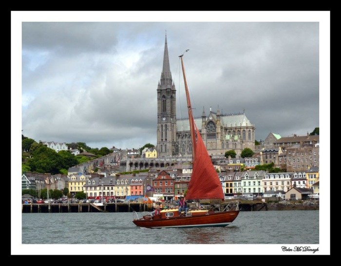 View of Cobh and Cork Harbour