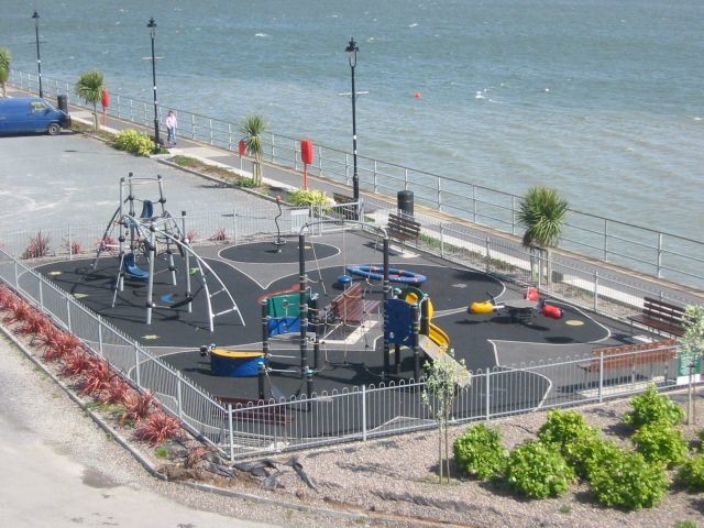 The Five Foot Way playground in Cobh shortly after opening