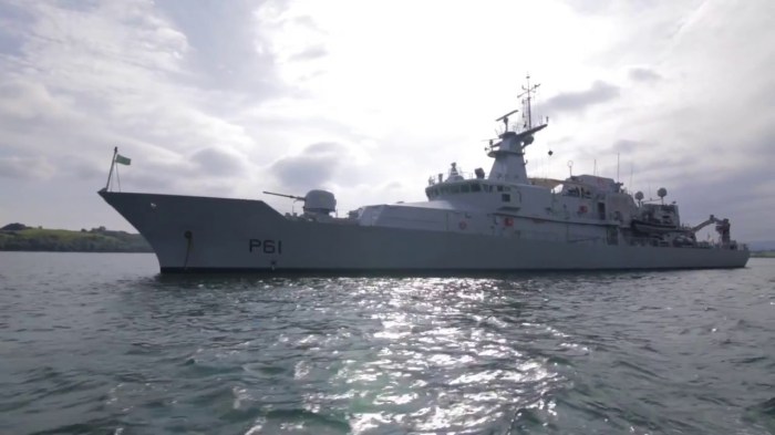 LÉ Samuel Beckett, Irish Naval Service patrol vessel