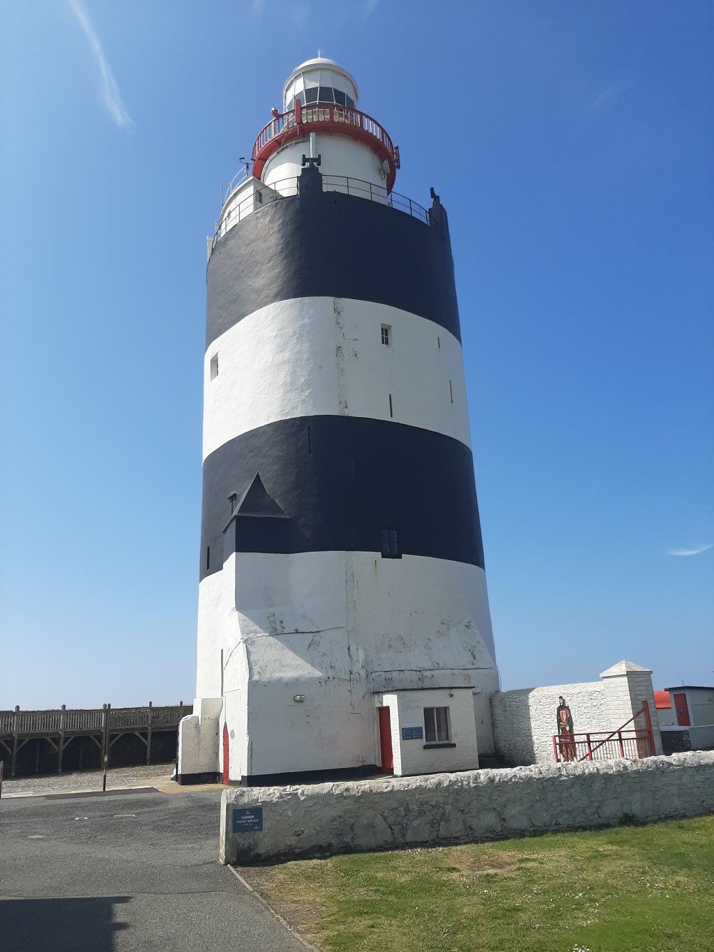 The lighthouse at Rinn Duáin