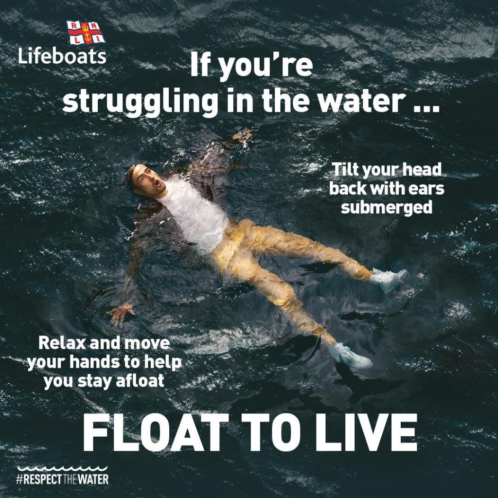 RNLI Float to Live drowning prevention image